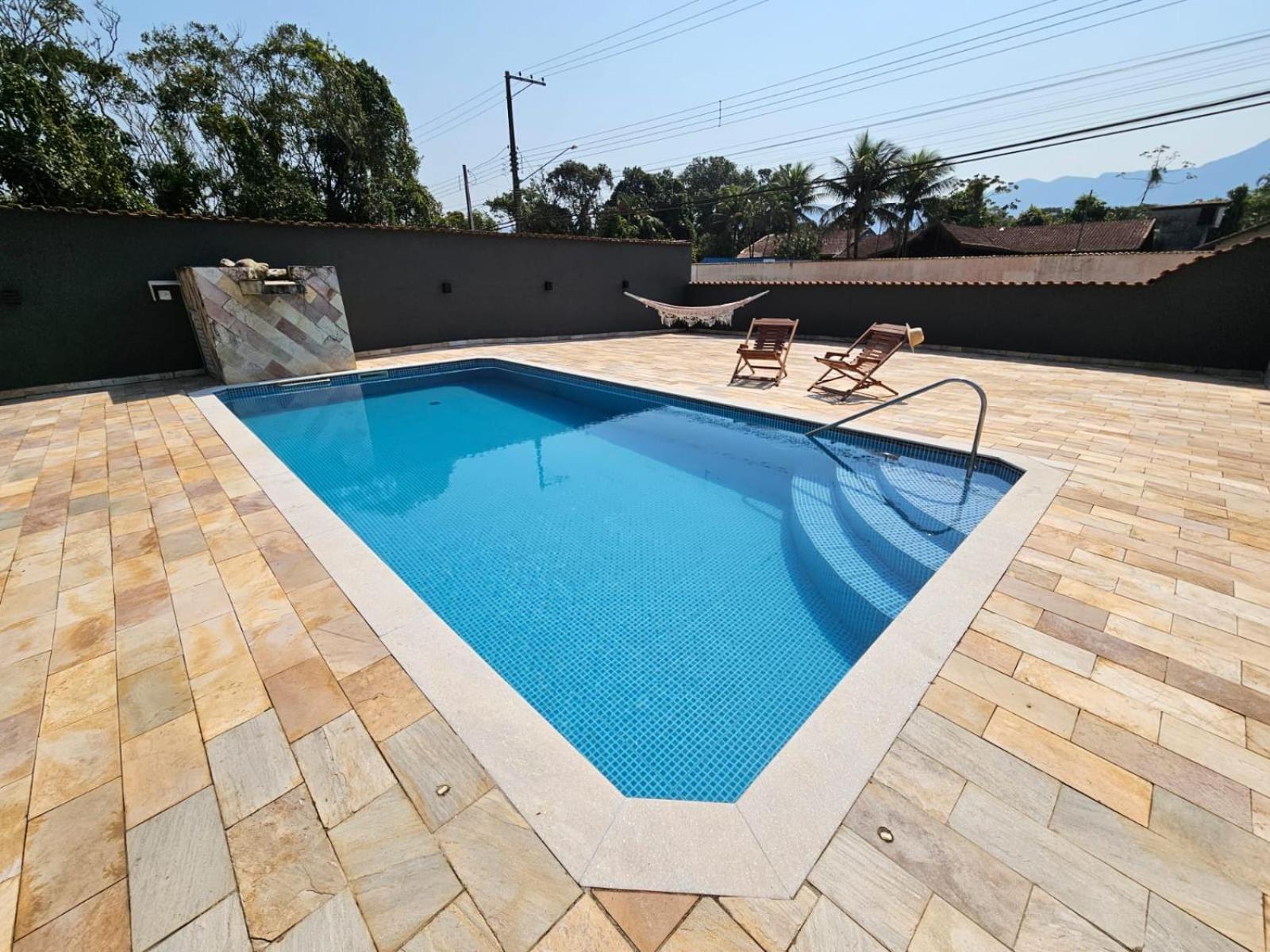 Casa Com Quadra De Areia Boraceia Sao Sebastiao Villa Luaran gambar
