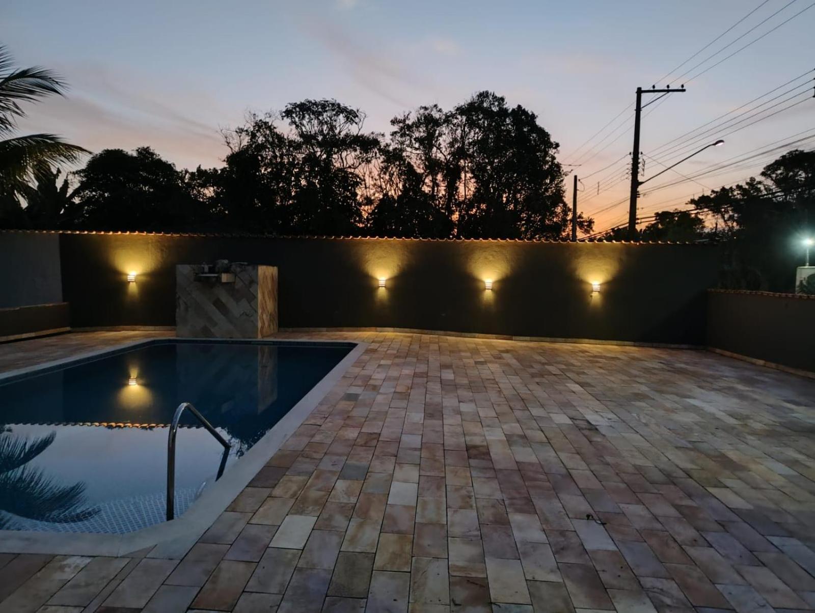 Casa Com Quadra De Areia Boraceia Sao Sebastiao Villa Luaran gambar