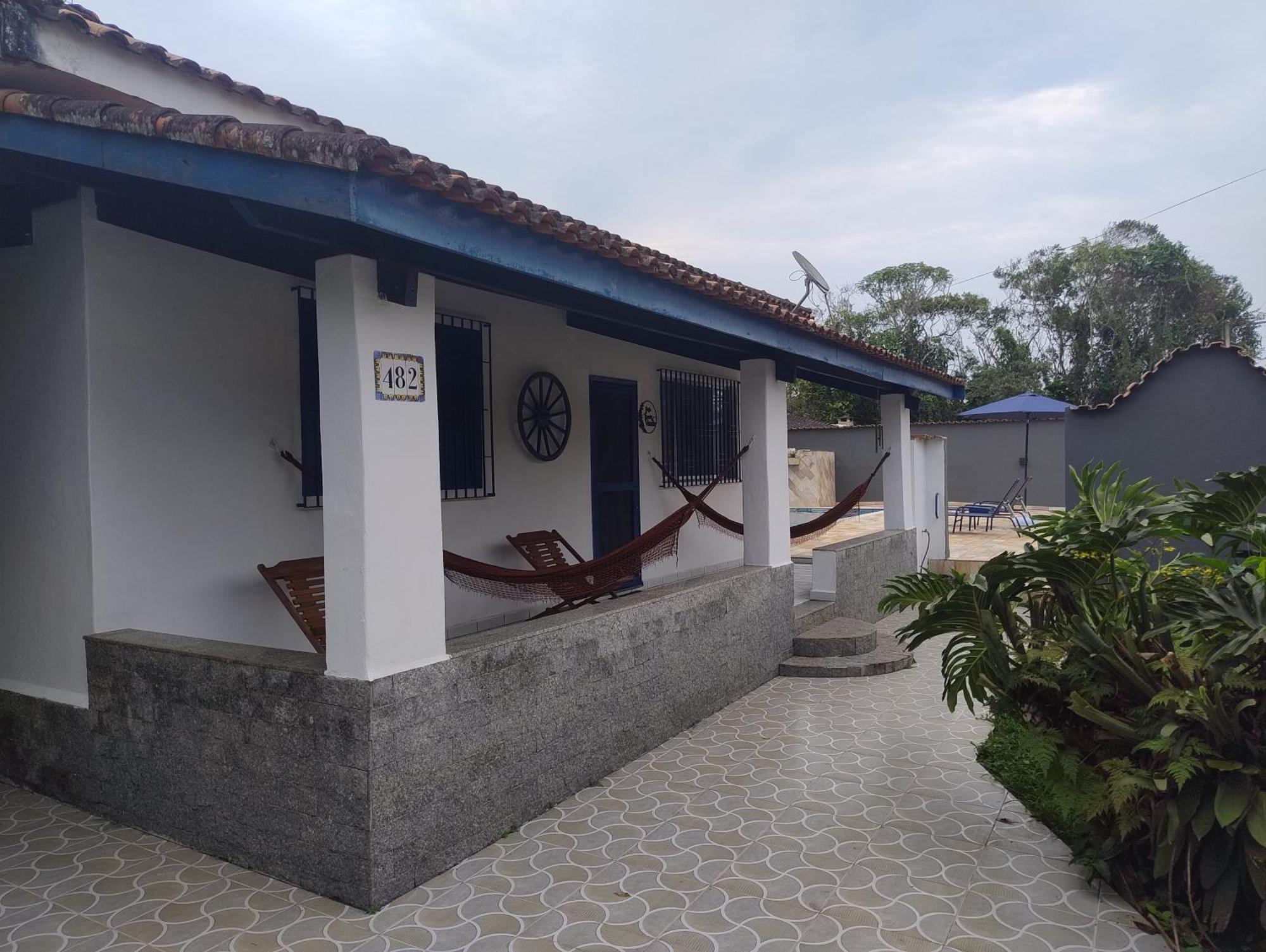 Casa Com Quadra De Areia Boraceia Sao Sebastiao Villa Luaran gambar