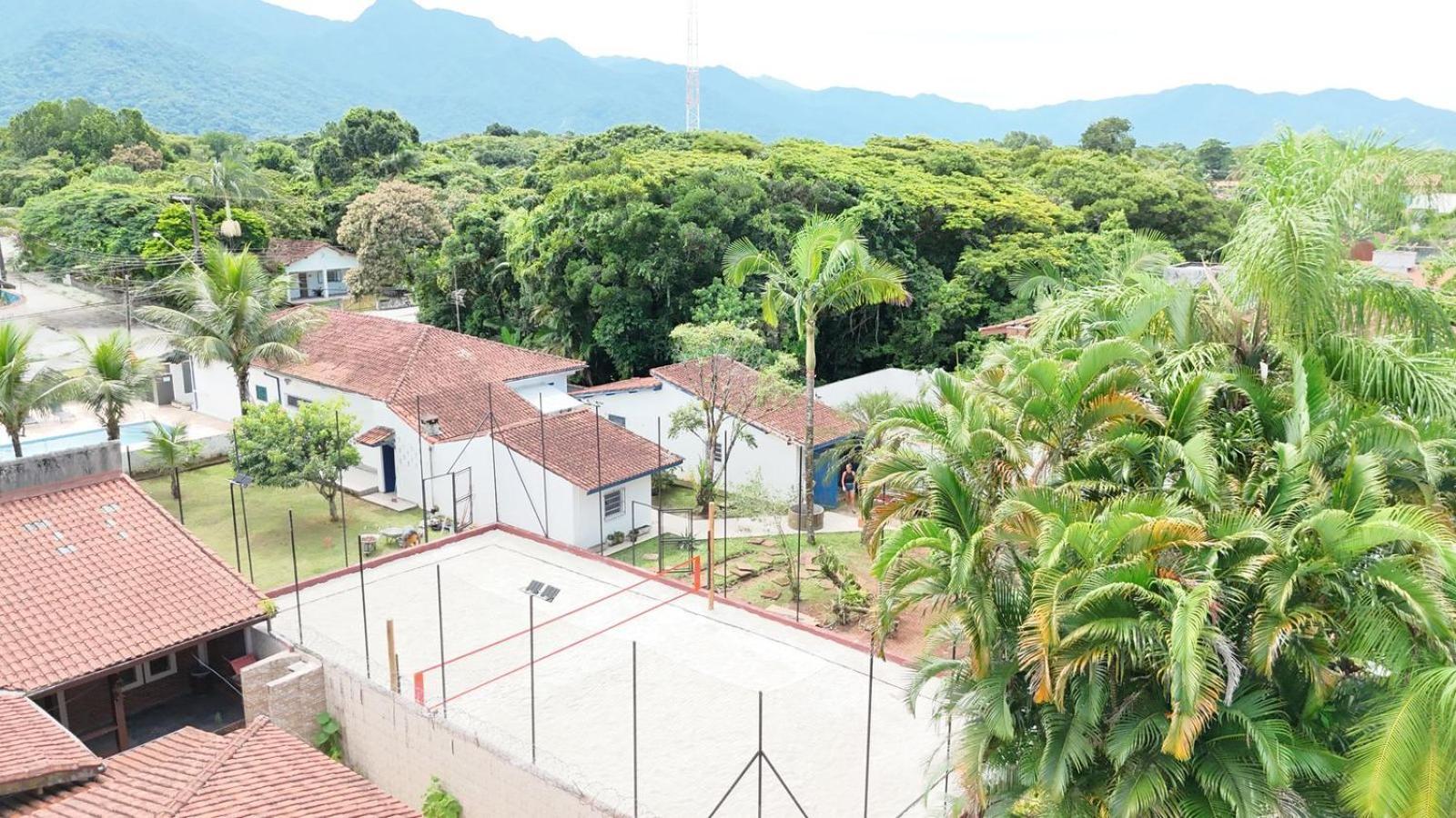 Casa Com Quadra De Areia Boraceia Sao Sebastiao Villa Luaran gambar